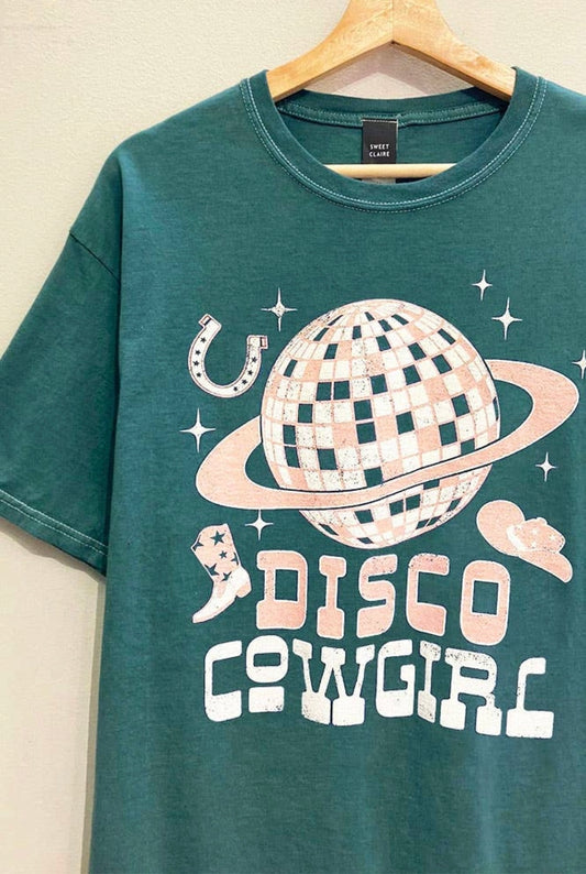 Disco Cowgirl Tee